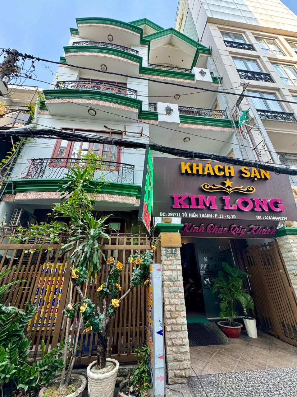 Hotel Khach San Kim Long Ho-Chi-Minh-Stadt Exterior foto